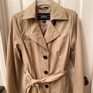 Short Land’s End trench coat